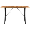 vidaXL 3 személyes fekete polyrattan kerti kanapé asztallal&párnával