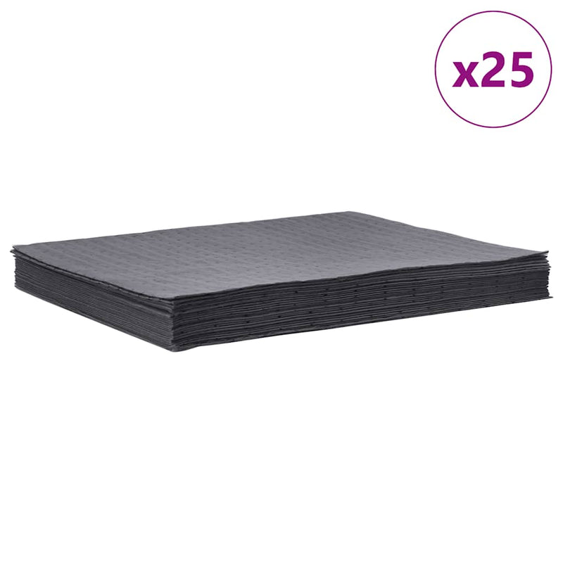 vidaXL Olajfelszívó párna 25 db Szürke 40x50 cm