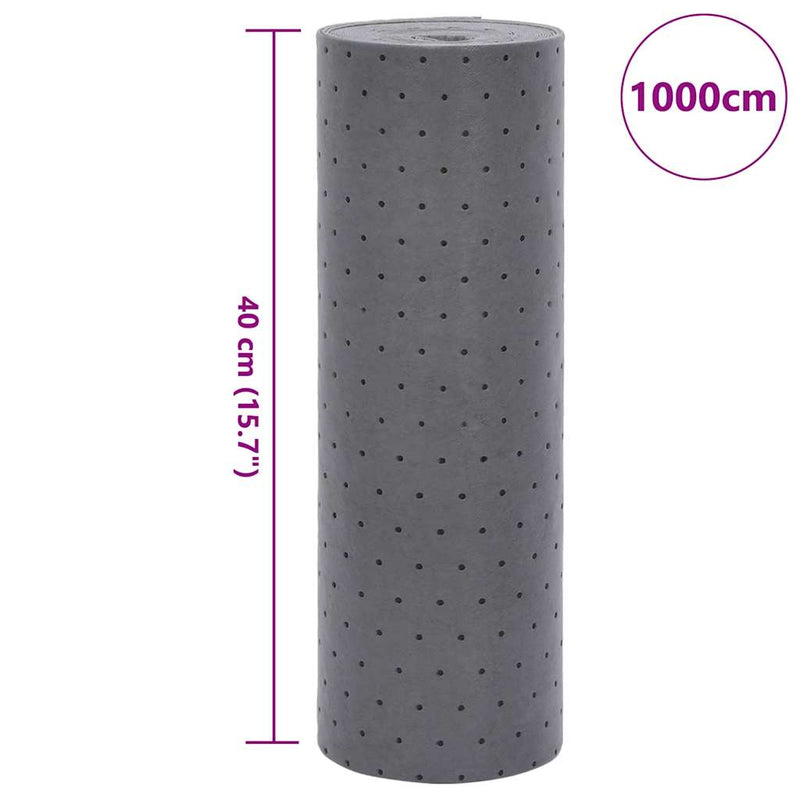 vidaXL Olajfelszívó párna szürke 40x1000 cm