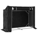 vidaXL Tűzifa állvány esővédővel 151x60,5x110,5 cm horganyzott acél