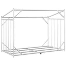 vidaXL Tűzifa állvány esővédővel 151x80,5x110,5 cm horganyzott acél