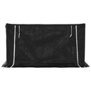 vidaXL Tűzifa állvány esővédővel 200,5x100,5x110,5 cm horganyzott acél