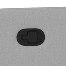 vidaXL felhőszürke szövet dönthető fotel