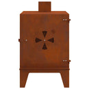vidaXL kemping tűzhely 35x50x60 cm Corten acél