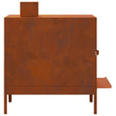 vidaXL kemping tűzhely 35x50x60 cm Corten acél