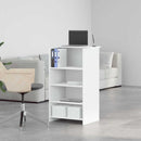 vidaXL fehér, rétegelt fa recepciósasztal 55 x 50 x 103,5 cm