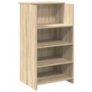 vidaXL sonoma tölgyfa recepciós asztal 55 x 50 x 103,5 cm