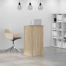 vidaXL sonoma tölgyfa recepciós asztal 55 x 50 x 103,5 cm