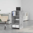 vidaXL recepciós pult betonszürke 55x50x103,5 cm szerelt fa