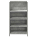 vidaXL recepciós pult betonszürke 55x50x103,5 cm szerelt fa
