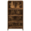 vidaXL recepciós pult füstös tölgy 55x50x103,5 cm szerelt fa