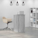 vidaXL recepciós pult szürke sonoma 55x50x103,5 cm szerelt fa