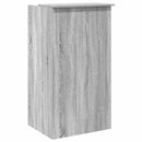 vidaXL recepciós pult szürke sonoma 55x50x103,5 cm szerelt fa