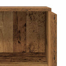 vidaXL recepciós pult antik fa 55x50x103,5 cm szerelt fa