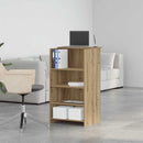 vidaXL recepciós pult kézműves tölgy 55x50x103,5 cm szerelt fa