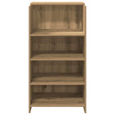 vidaXL recepciós pult kézműves tölgy 55x50x103,5 cm szerelt fa