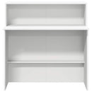 vidaXL fehér, rétegelt fa recepciós asztal 100 x 50 x 103,5 cm