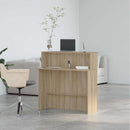 vidaXL sonoma tölgyfa recepciósasztal 100 x 50 x 103,5 cm