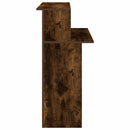 vidaXL recepciós pult füstös tölgy 100x50x103,5 cm szerelt fa