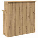 vidaXL recepciós pult kézműves tölgy 100x50x103,5 cm szerelt fa