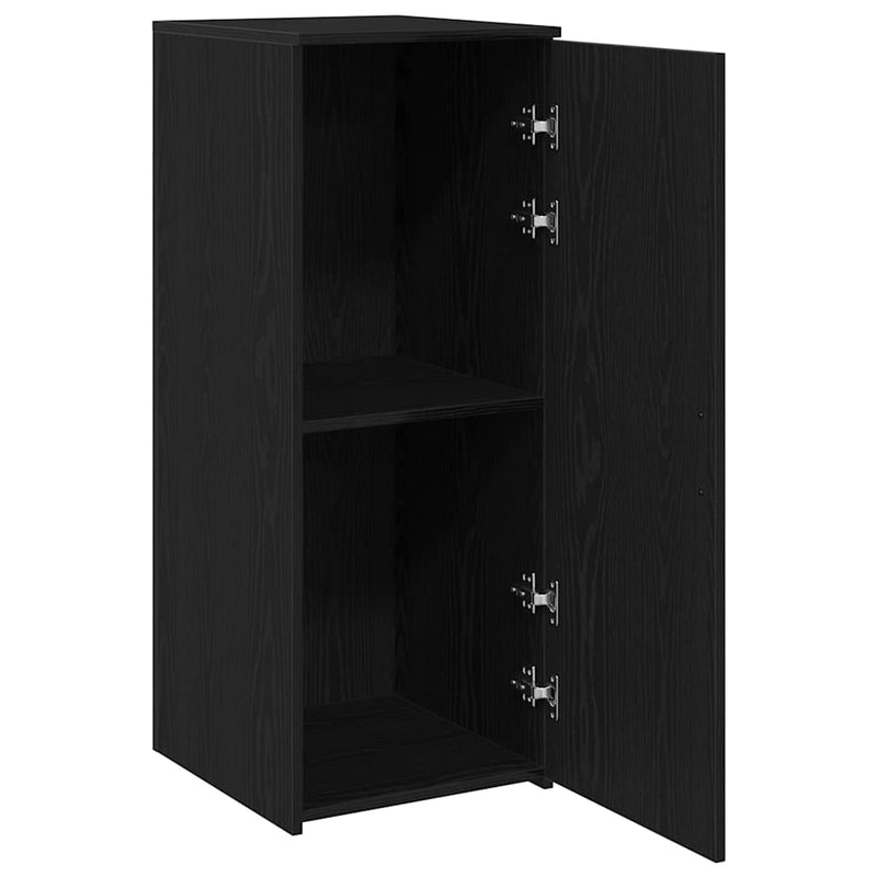 vidaXL fekete, rétegelt fa tárolószekrény 40 x 45 x 103,5 cm