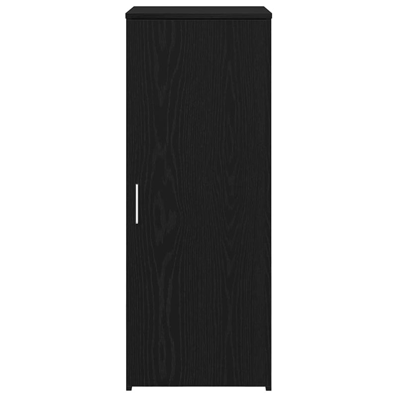 vidaXL fekete, rétegelt fa tárolószekrény 40 x 45 x 103,5 cm
