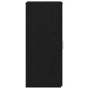 vidaXL fekete, rétegelt fa tárolószekrény 40 x 45 x 103,5 cm