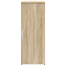 vidaXL tároló szekrény sonoma tölgy 40x45x103,5 cm szerelt fa