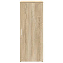 vidaXL tároló szekrény sonoma tölgy 40x45x103,5 cm szerelt fa