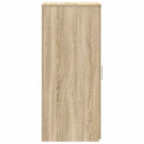 vidaXL tároló szekrény sonoma tölgy 40x45x103,5 cm szerelt fa