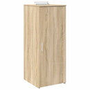 vidaXL tároló szekrény sonoma tölgy 40x45x103,5 cm szerelt fa