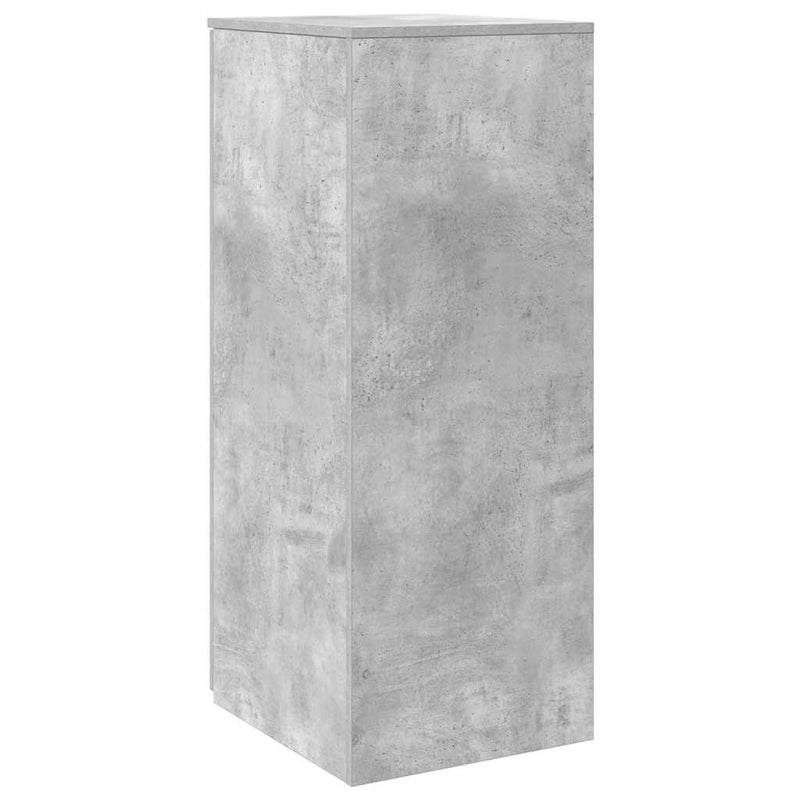 vidaXL tároló szekrény betonszürke 40x45x103,5 cm szerelt fa