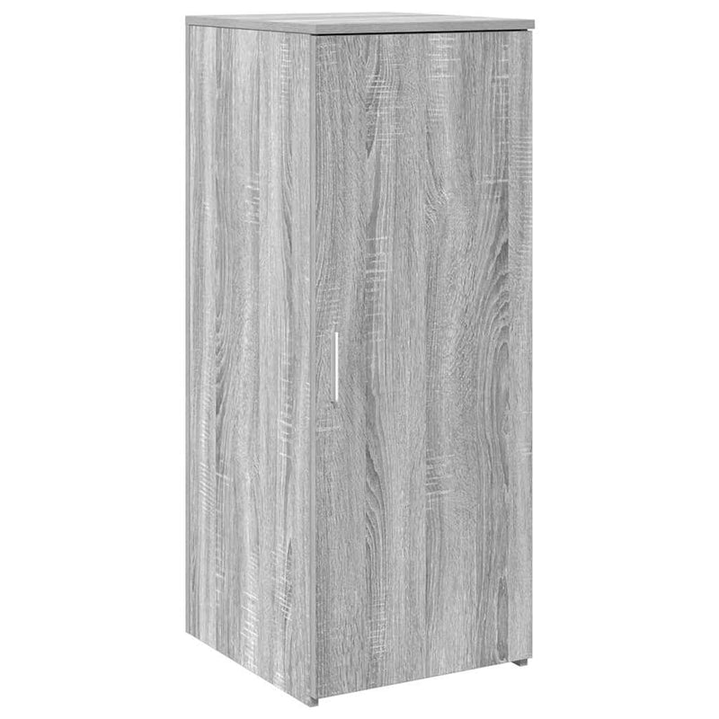 vidaXL tároló szekrény szürke sonoma 40x45x103,5 cm szerelt fa