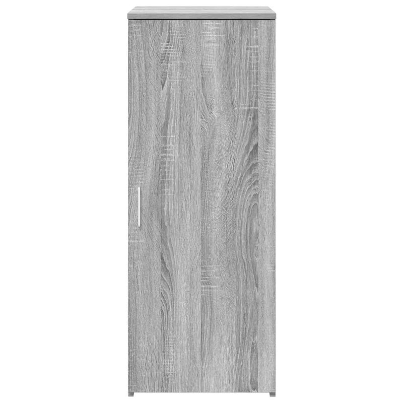 vidaXL tároló szekrény szürke sonoma 40x45x103,5 cm szerelt fa