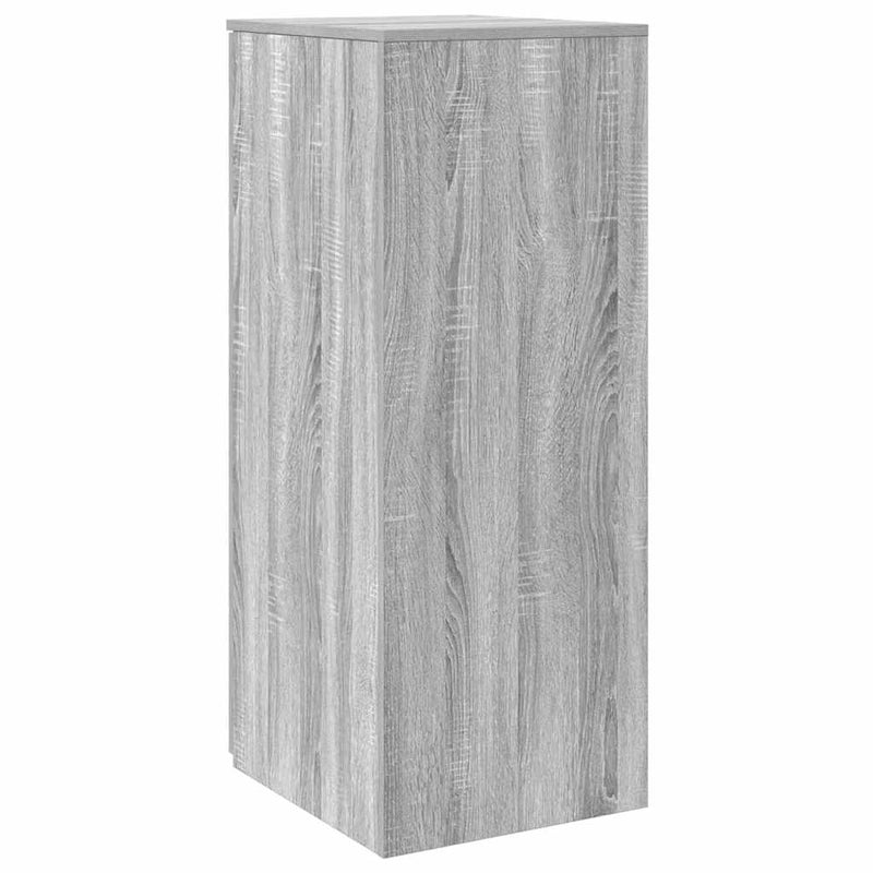 vidaXL tároló szekrény szürke sonoma 40x45x103,5 cm szerelt fa