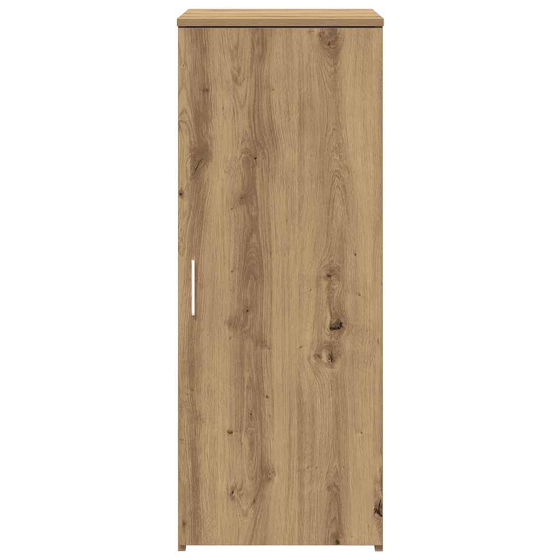 vidaXL tároló szekrény kézműves tölgy 40x45x103,5 cm szerelt fa