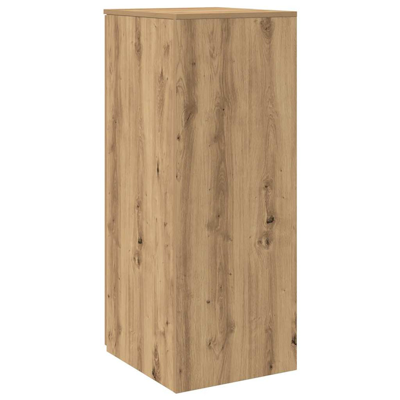 vidaXL tároló szekrény kézműves tölgy 40x45x103,5 cm szerelt fa