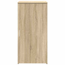 vidaXL tároló szekrény sonoma tölgy 50x45x103,5 cm szerelt fa