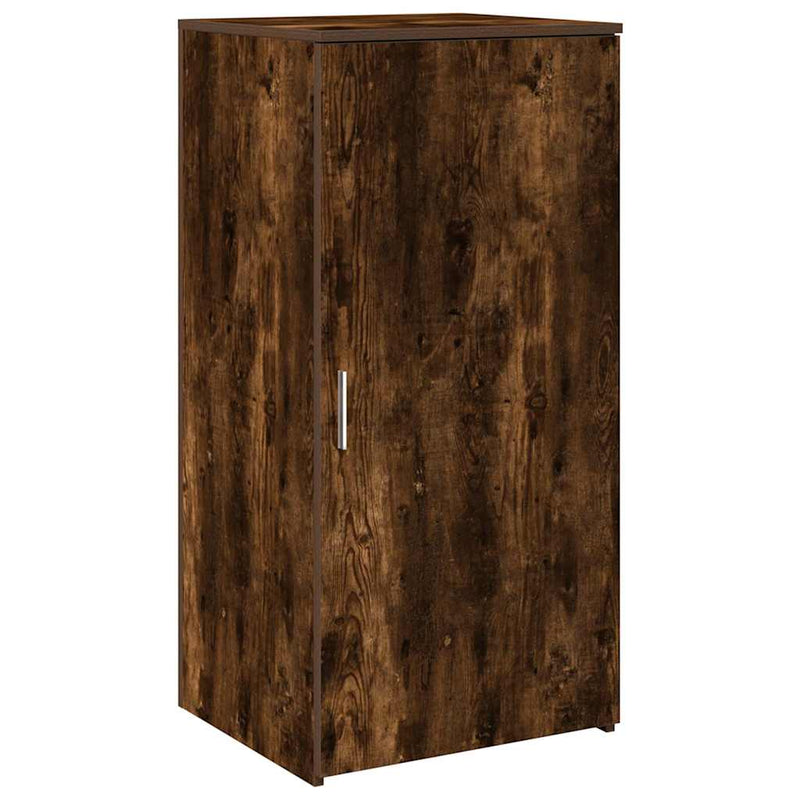 vidaXL tároló szekrény füstös tölgy 50x45x103,5 cm szerelt fa