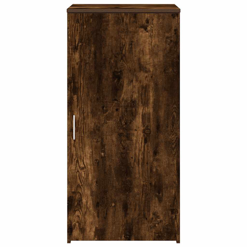 vidaXL tároló szekrény füstös tölgy 50x45x103,5 cm szerelt fa