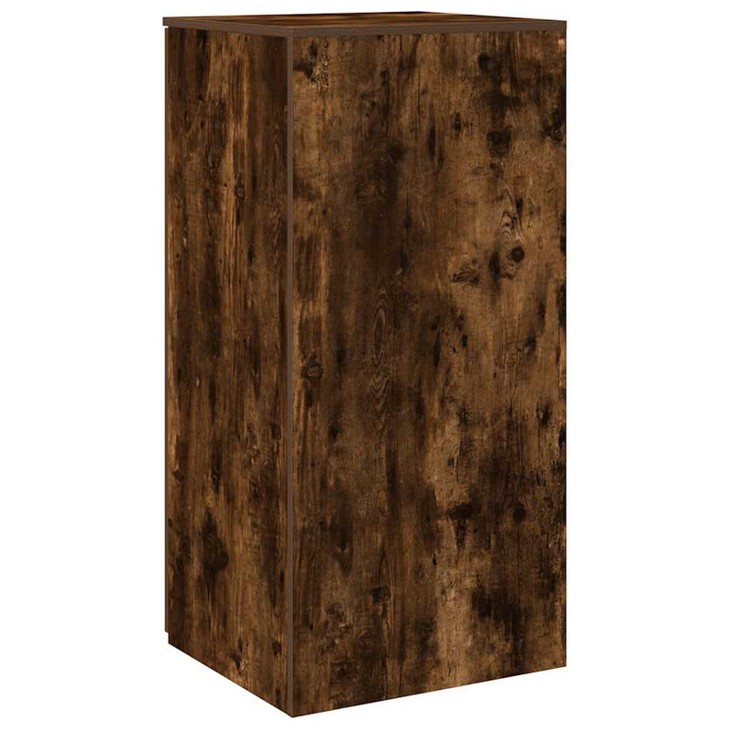 vidaXL tároló szekrény füstös tölgy 50x45x103,5 cm szerelt fa