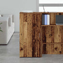 vidaXL tároló szekrény antik fa 50x45x103,5 cm szerelt fa