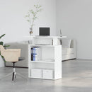 vidaXL fehér, rétegelt fa recepciós asztal 100 x 40 x 104 cm