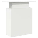 vidaXL fehér, rétegelt fa recepciós asztal 100 x 40 x 104 cm