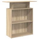vidaXL sonoma tölgyfa recepciósasztal 100 x 40 x 104 cm