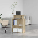 vidaXL sonoma tölgyfa recepciósasztal 100 x 40 x 104 cm