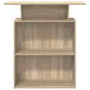 vidaXL sonoma tölgyfa recepciósasztal 100 x 40 x 104 cm