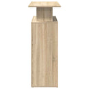 vidaXL sonoma tölgyfa recepciósasztal 100 x 40 x 104 cm
