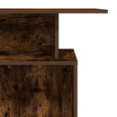vidaXL recepciós pult füstös tölgy 100x40x104 cm szerelt fa