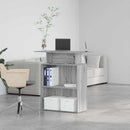 vidaXL recepciós pult szürke sonoma 100x40x104 cm szerelt fa